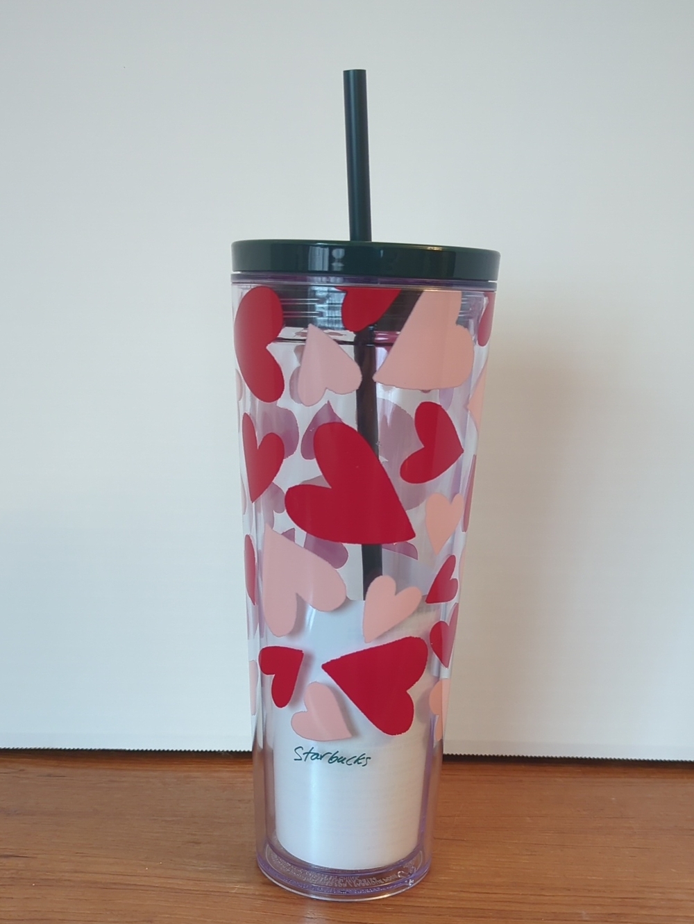 Collectible Starbucks Valentine Tumbler 2026 with Hearts